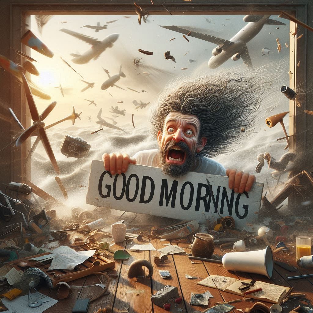 From a windy West London