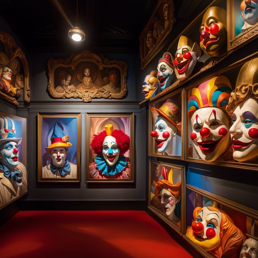clown museum  by @Vaclava