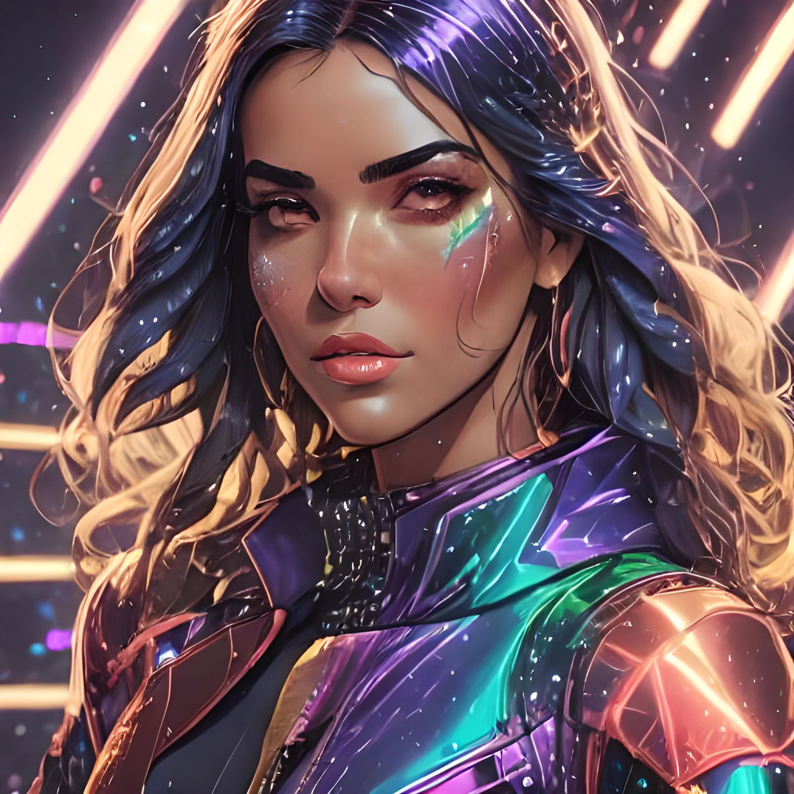 Neon Cartoon V1 test #3