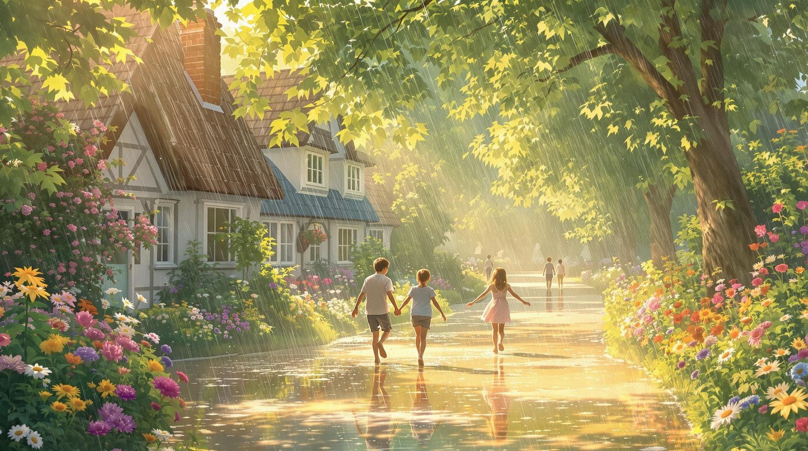 Summer Rain  by @KrisB