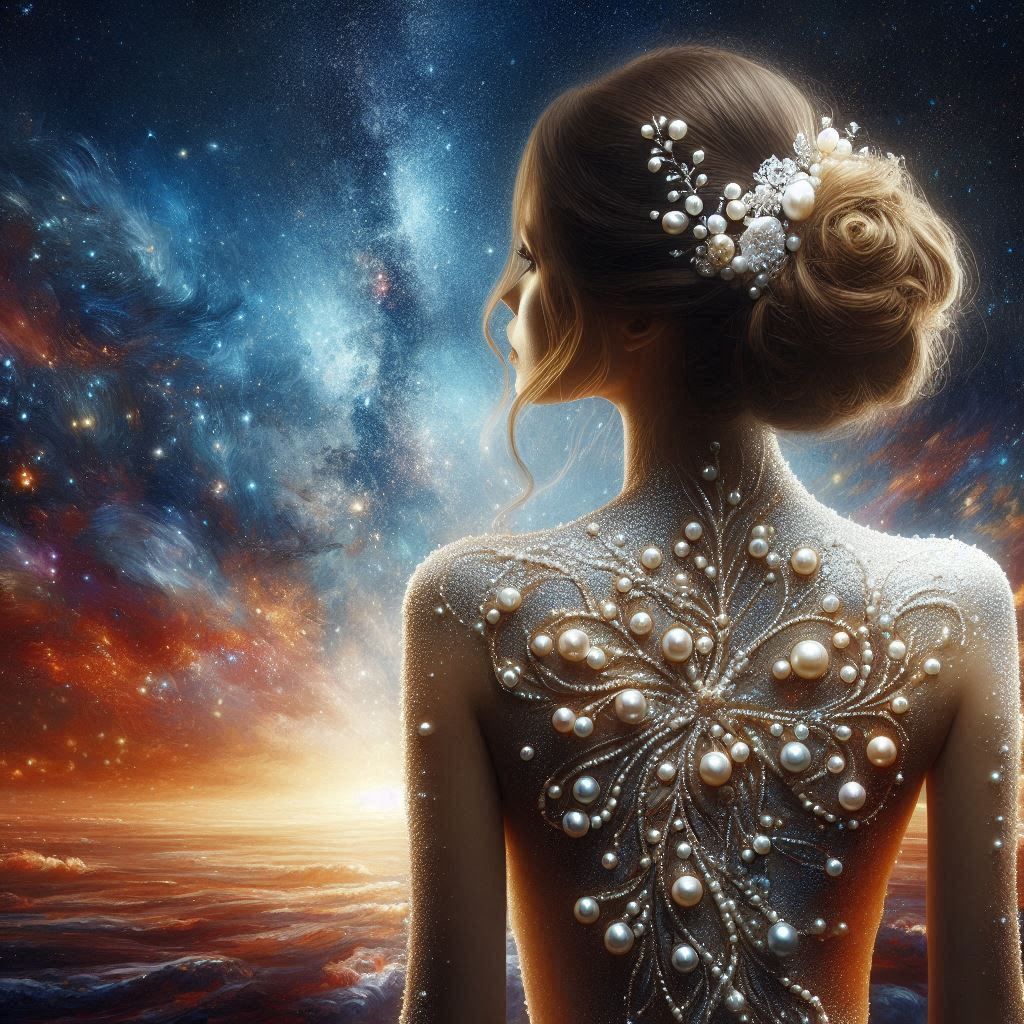 diamonds and pearls body paint