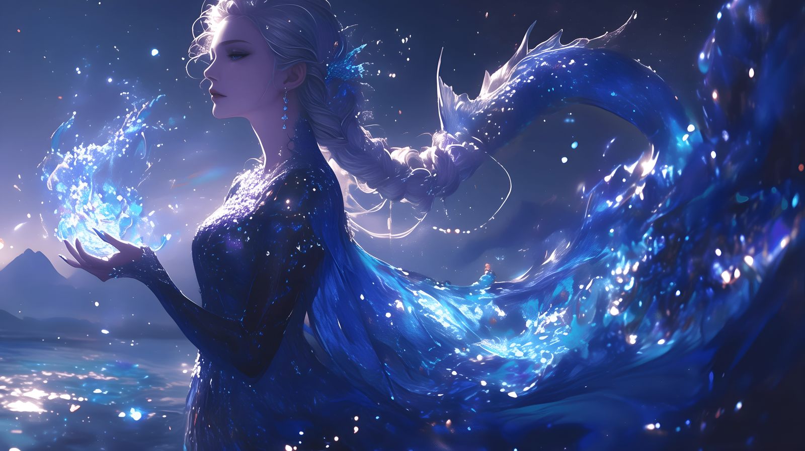 Undines, geniuses of the waters