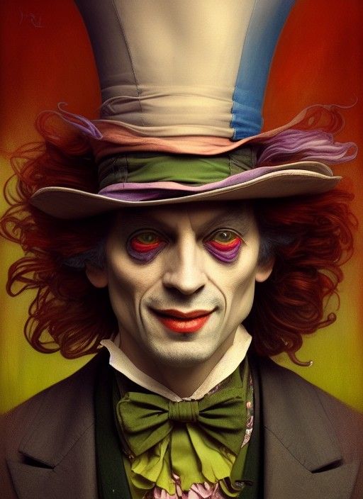 The Mad Hatter - AI Generated Artwork - NightCafe Creator