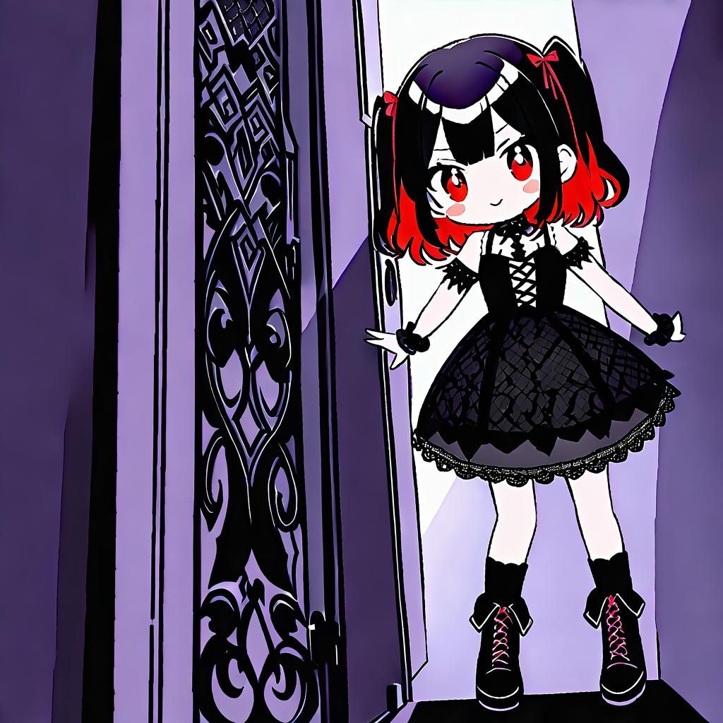 Cute Gothic Girl