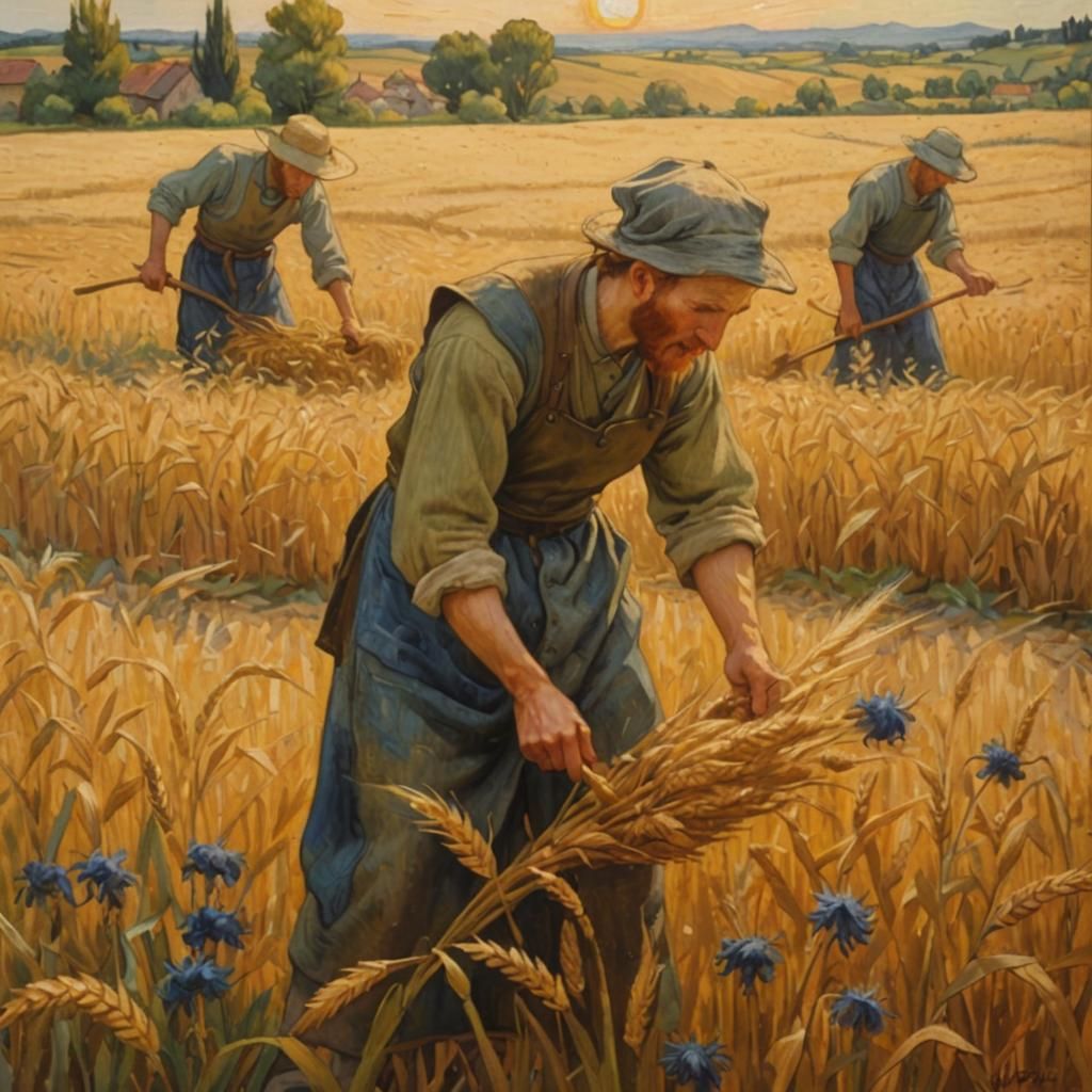 Harvest time   by @Andrachiel