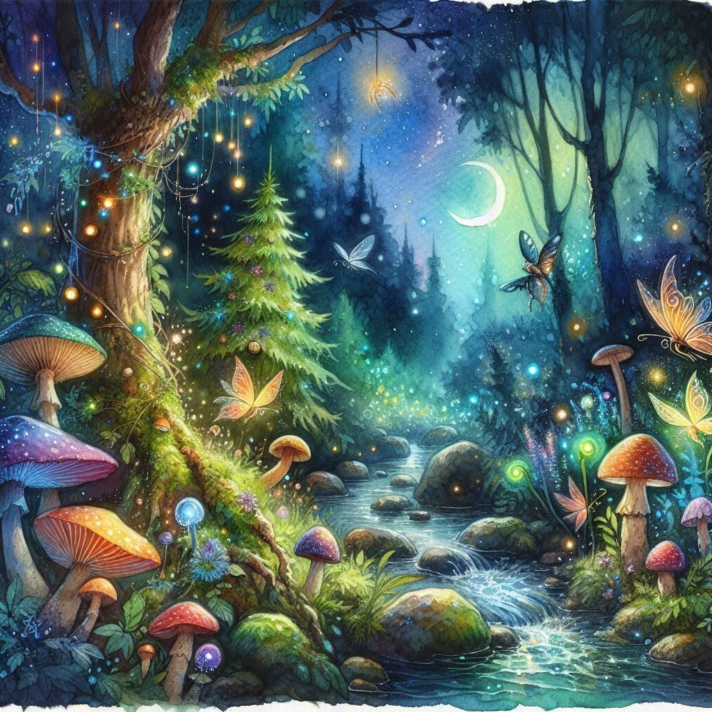 Moonlight Forest