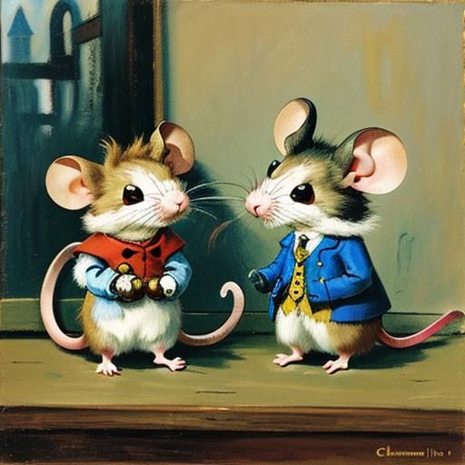 Good mice, better mice and best mice 
Mice by Chaim Soutine ...