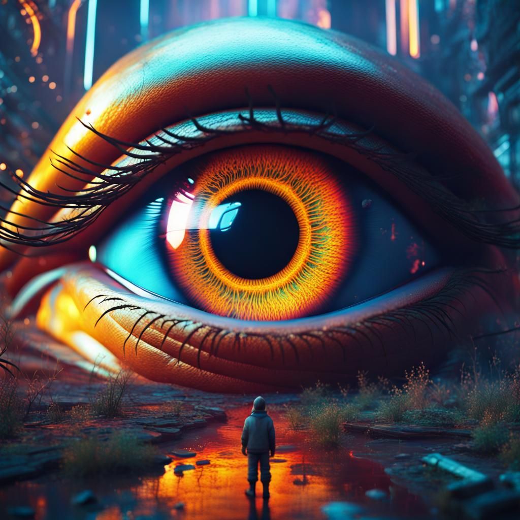Eye See You  :: Surreal Cinematic atmospheric beautiful comp...