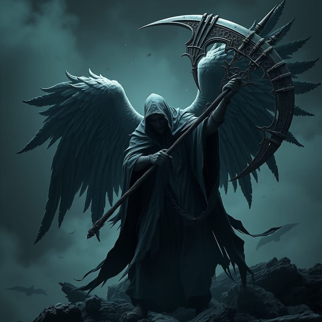 Angel of Death  by @Brenda Ader