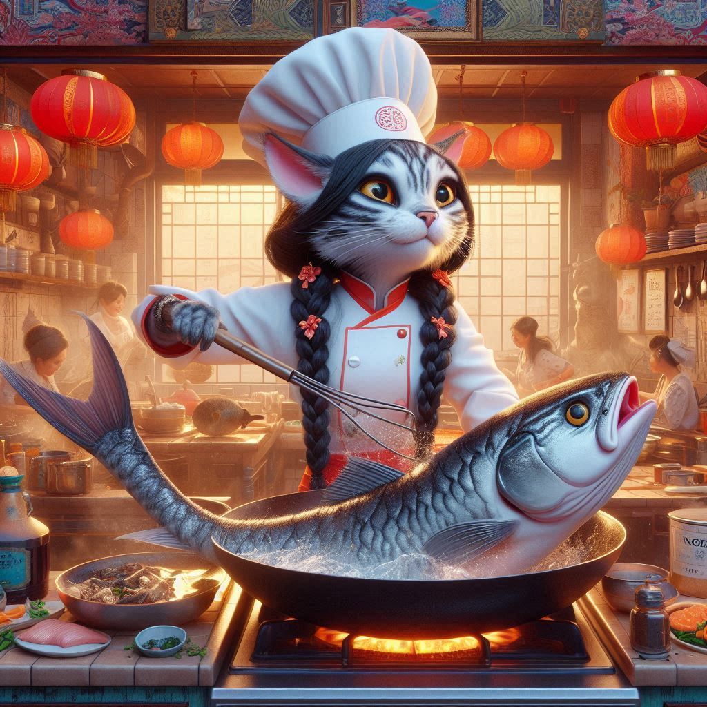 The chef of the Kitchen