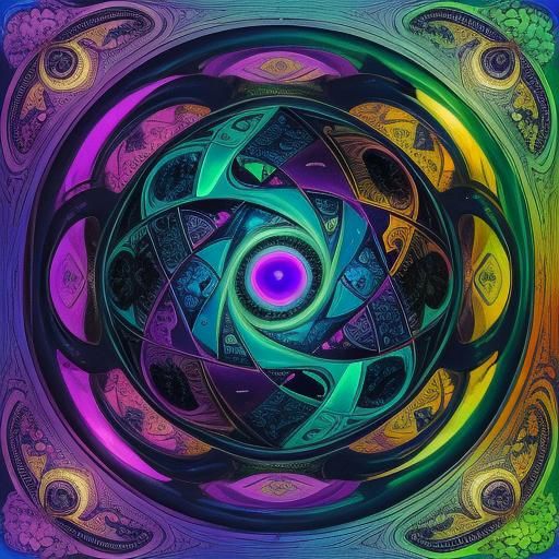 Mysterious Figure in Dreamlike Surrealism