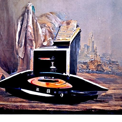 Breaking record player that keeps playing
