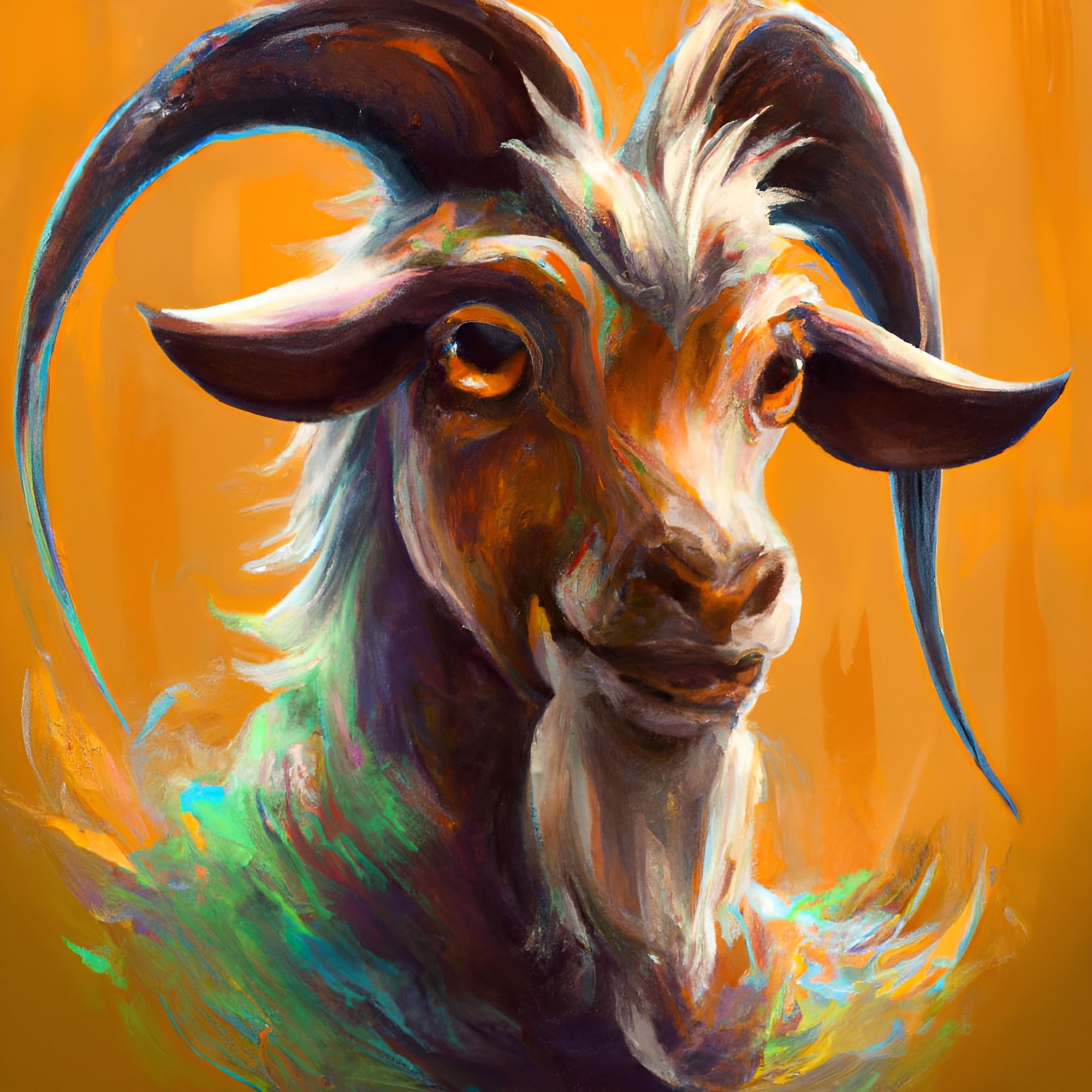 Goats🐐 - AI Generated Artwork - NightCafe Creator