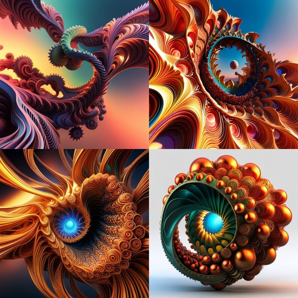 Nova fractals: Create 3D Sculptures using these Fractals man...