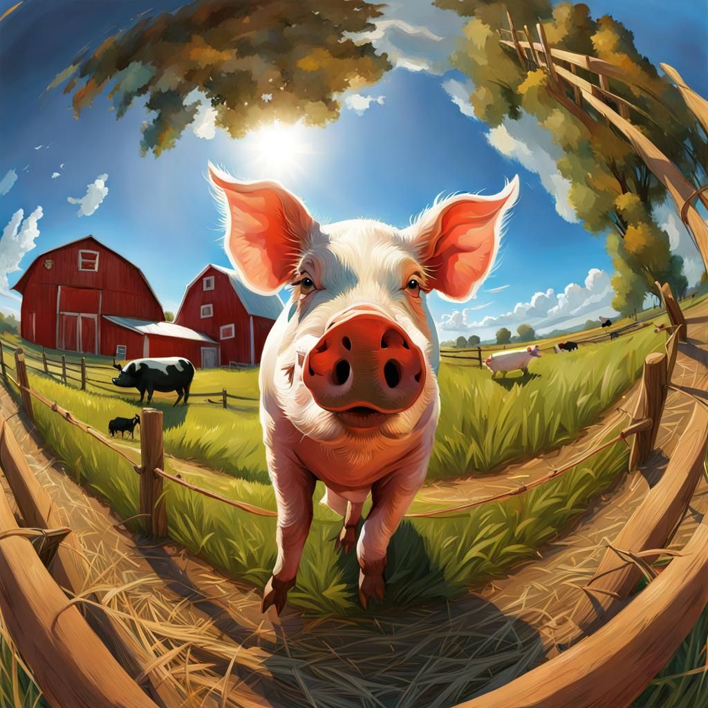 Farm livin’ is the life for me  by @Don Myers