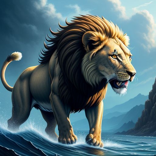 The Lion Colossus Arrives