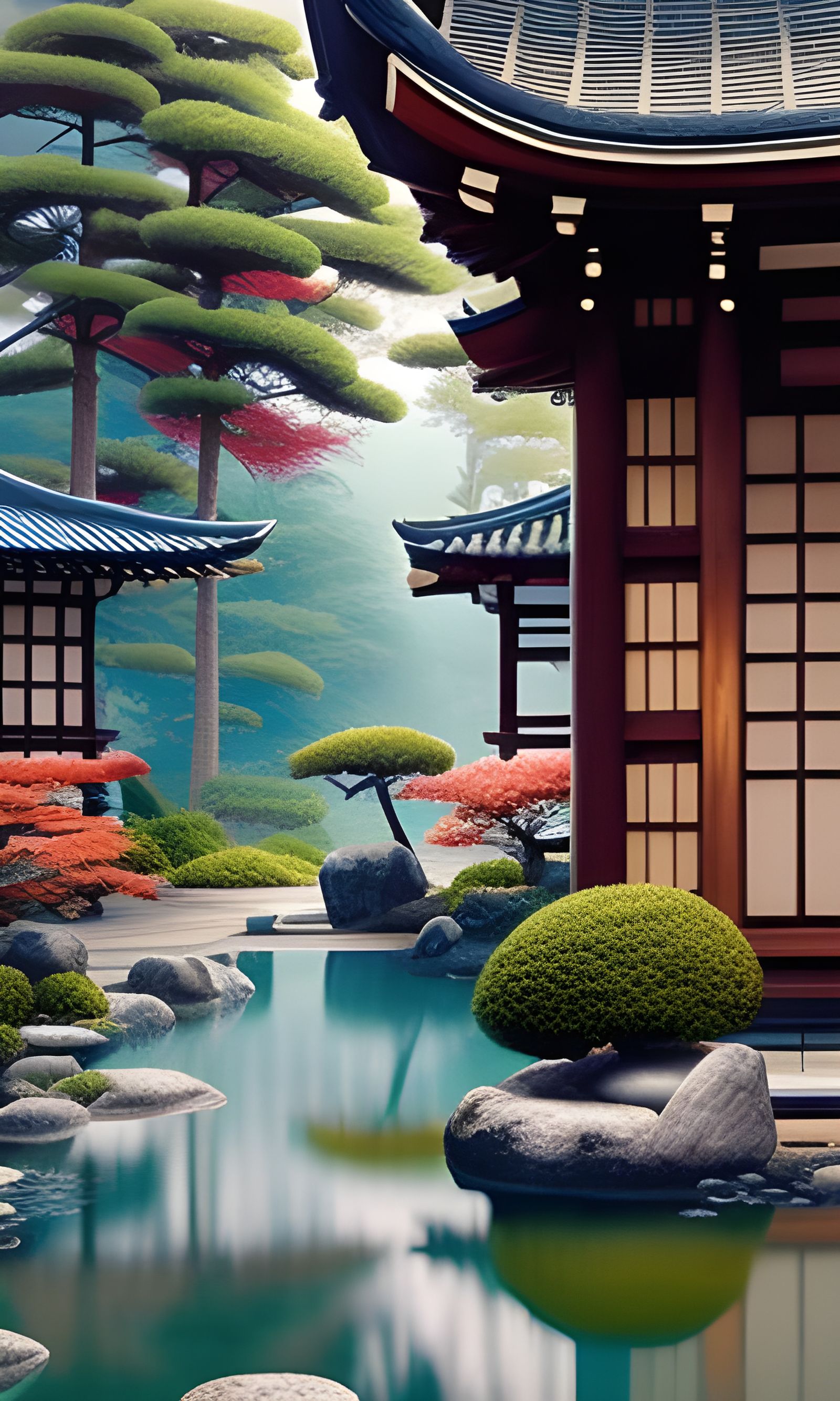 Japanese house  by @Chamroushnft
