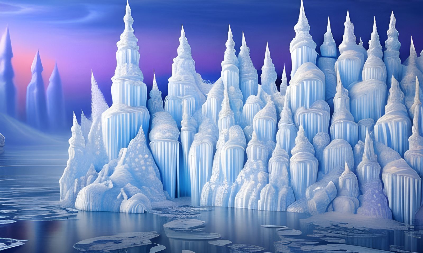 Ethereal Fantasy Icescape
