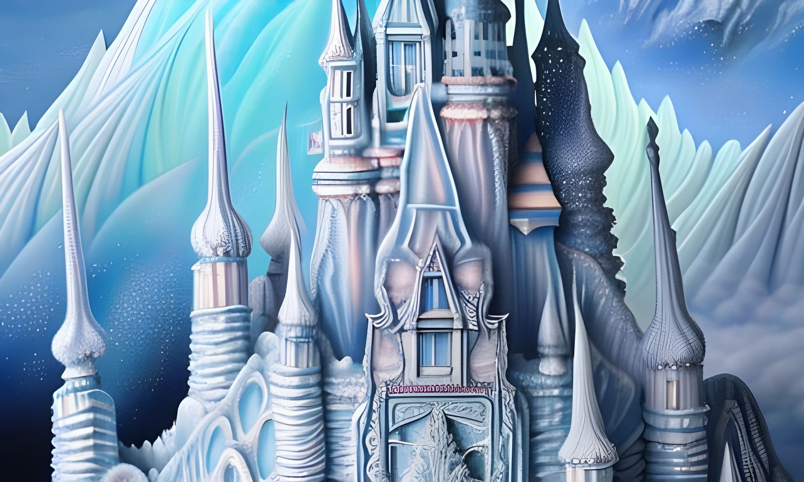 Ethereal Fantasy Icescape