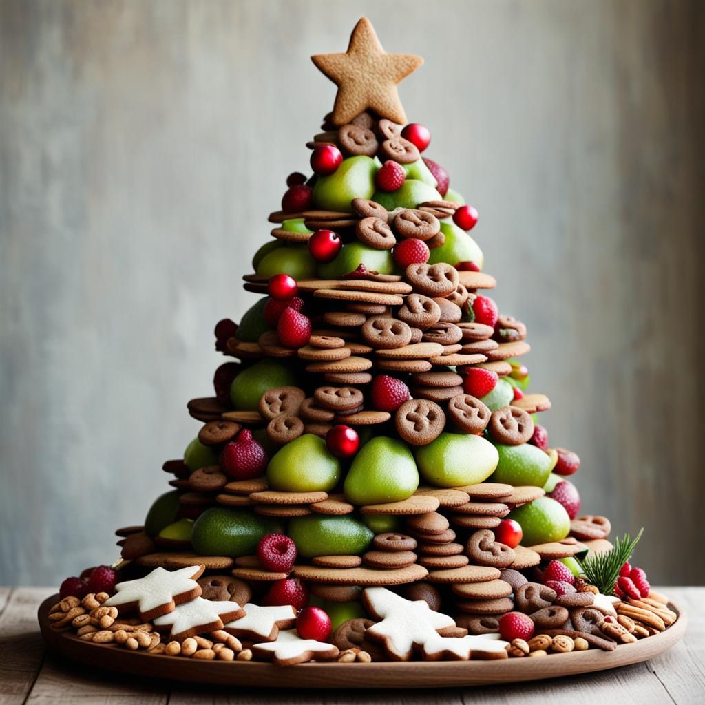 Edible Christmas Tree: A Festive Food Tree