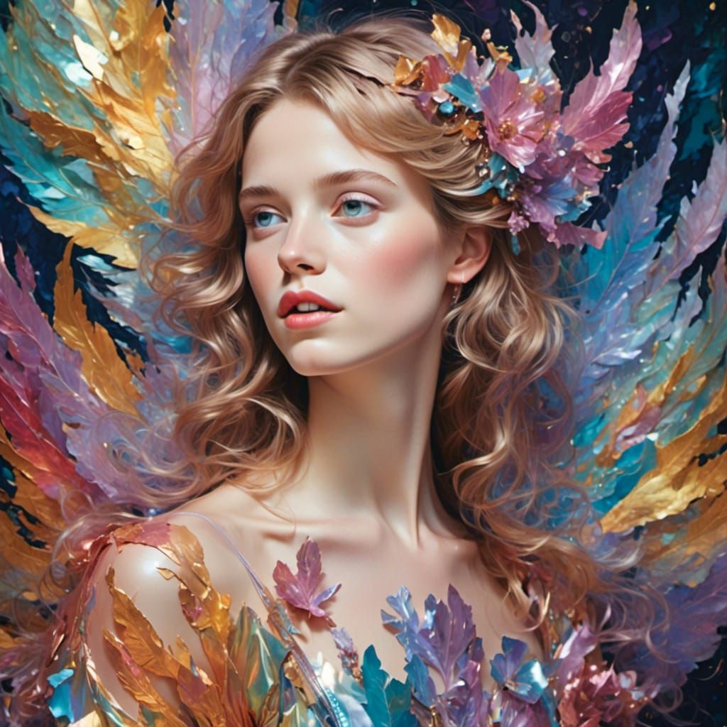  <lora:FoilMe:1.0> please 