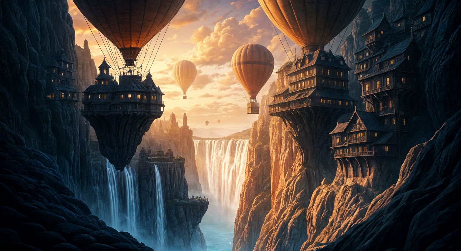 Majestic floating city