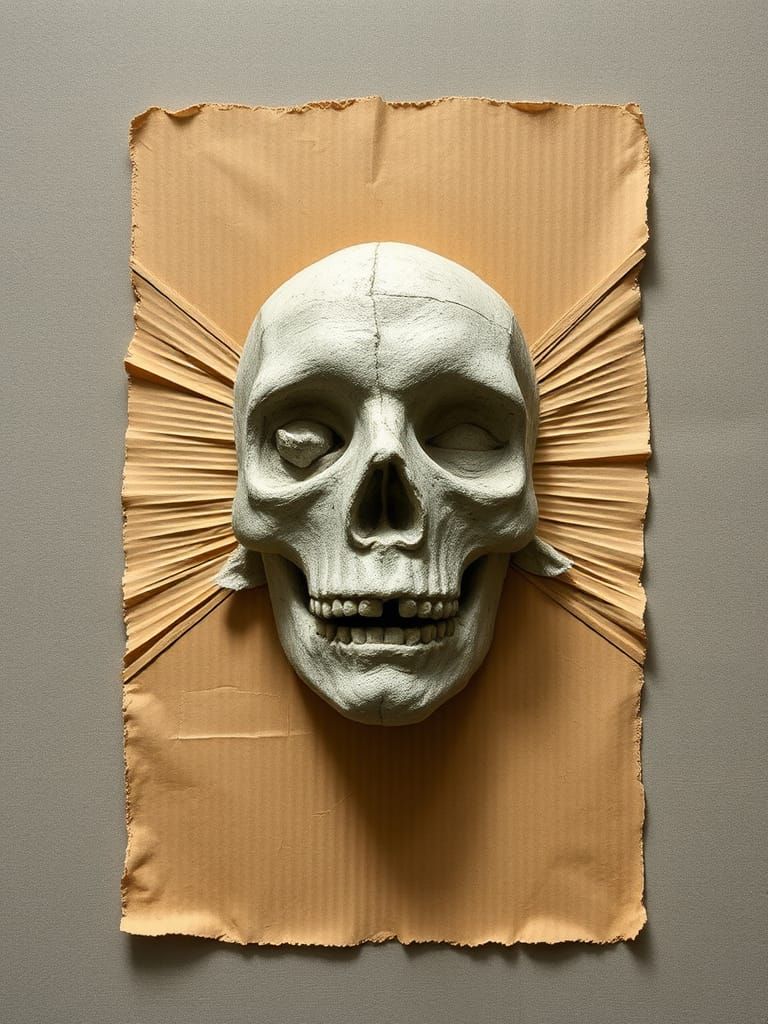 Surrealist Assemblage Inspired by Ernst, Klee and Yamamoto