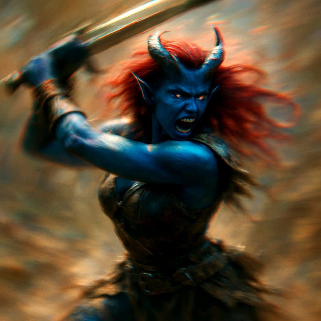 Crimson Mane, Cobalt Rage