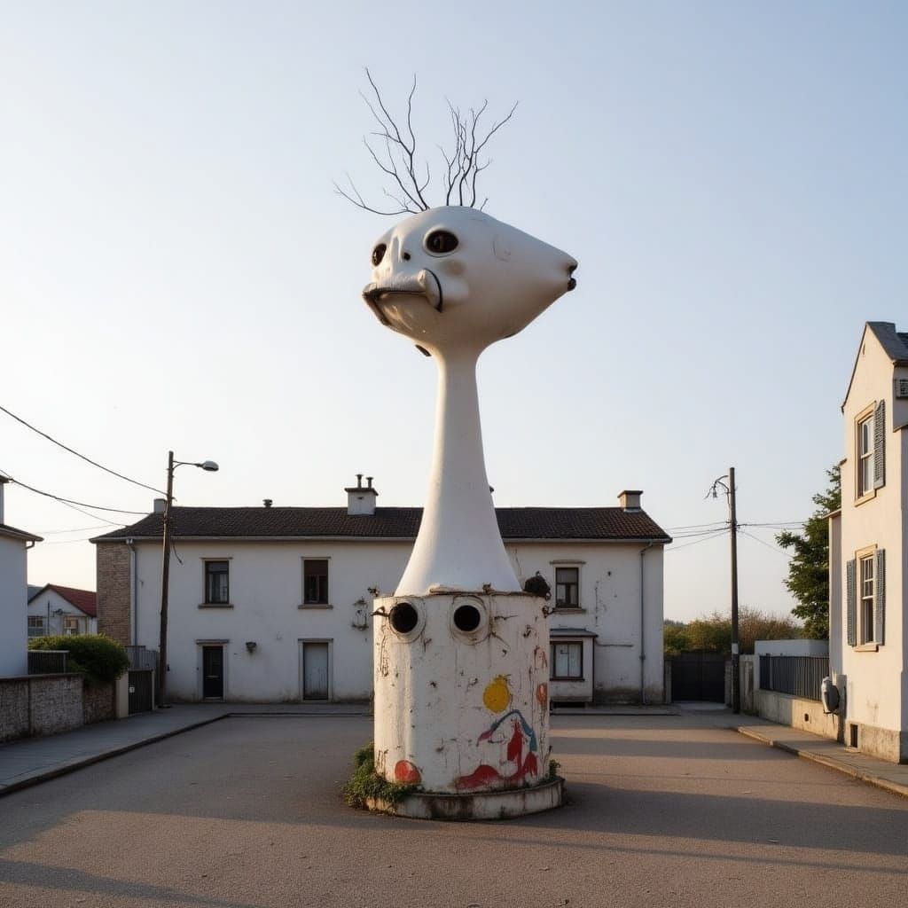 Surreal Portrait of the Man from Knowhere