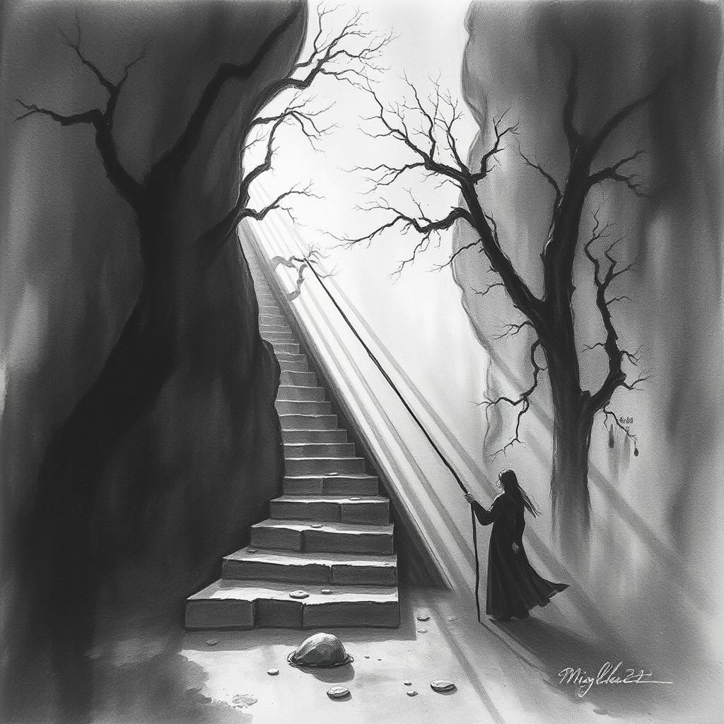 Whispers of shadows promise eternal torment, where dares not tread "  by @MsRachelSara