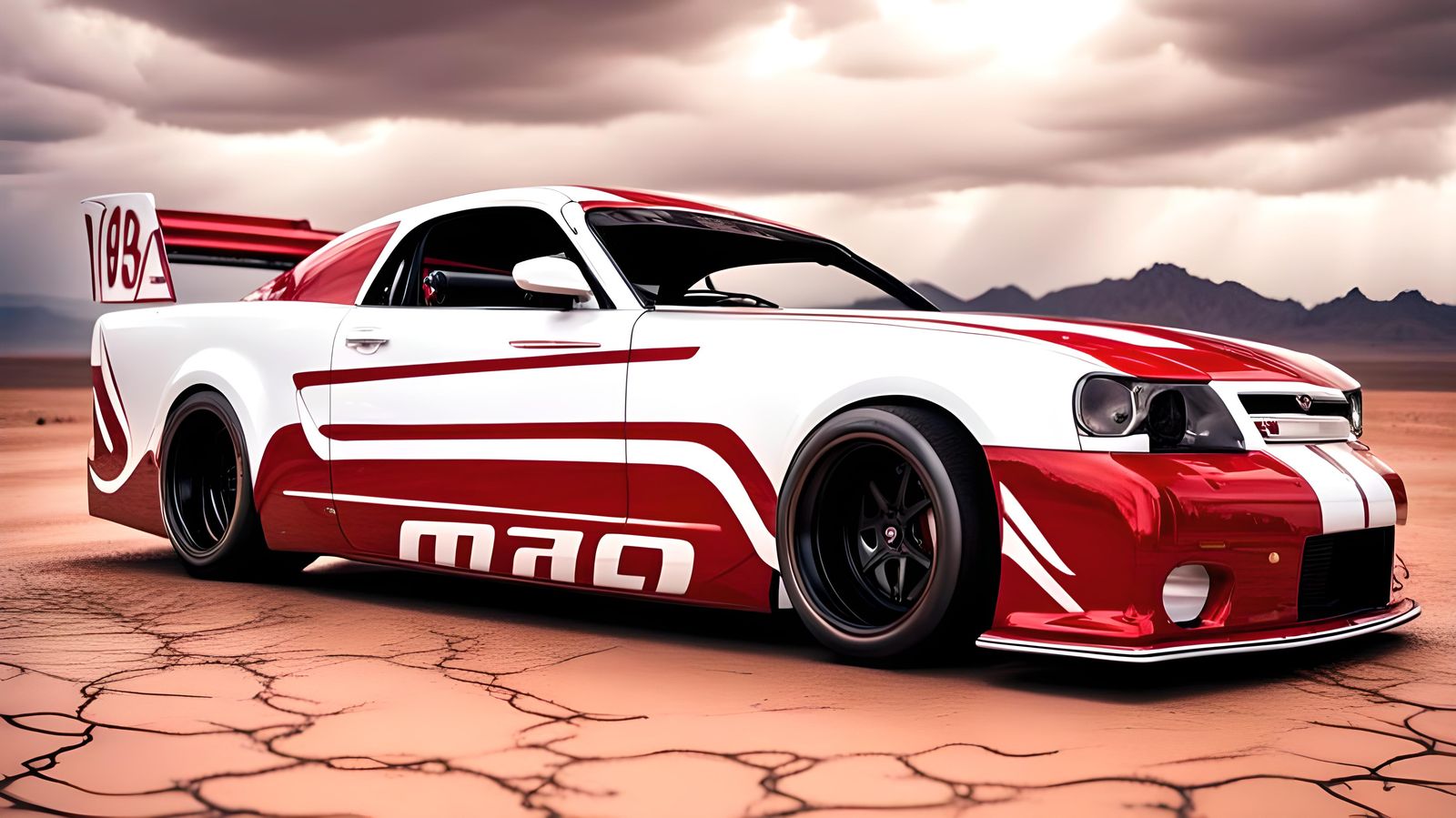 Concept Car Collection - The desert drag.