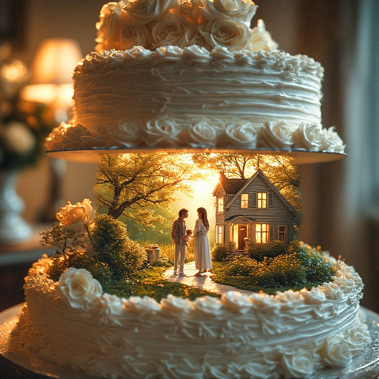 INSIDE EVERY WEDDING CAKE : Hopes and Dreams