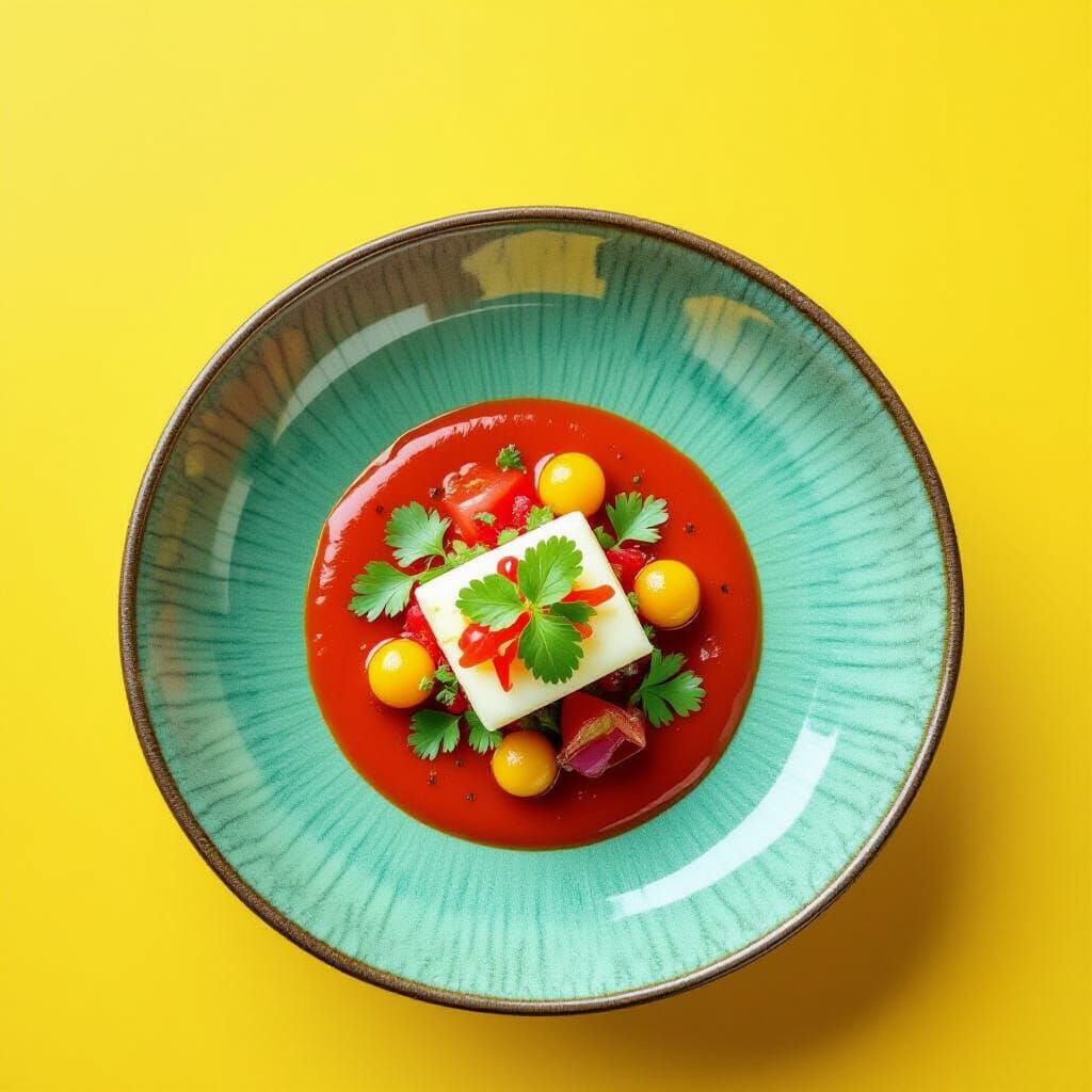 Vibrant, clean, commercial food photography style. Bright, evenly diffused soft lighting with no harsh shadows. High contrast and vivid colo...