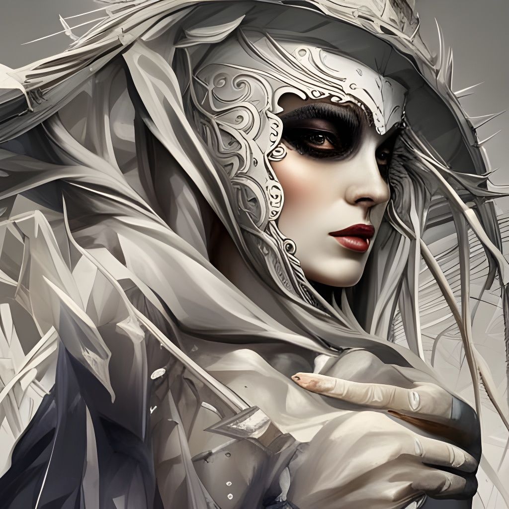 Lady in White