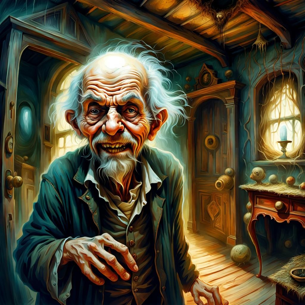 "Welcome to my home."