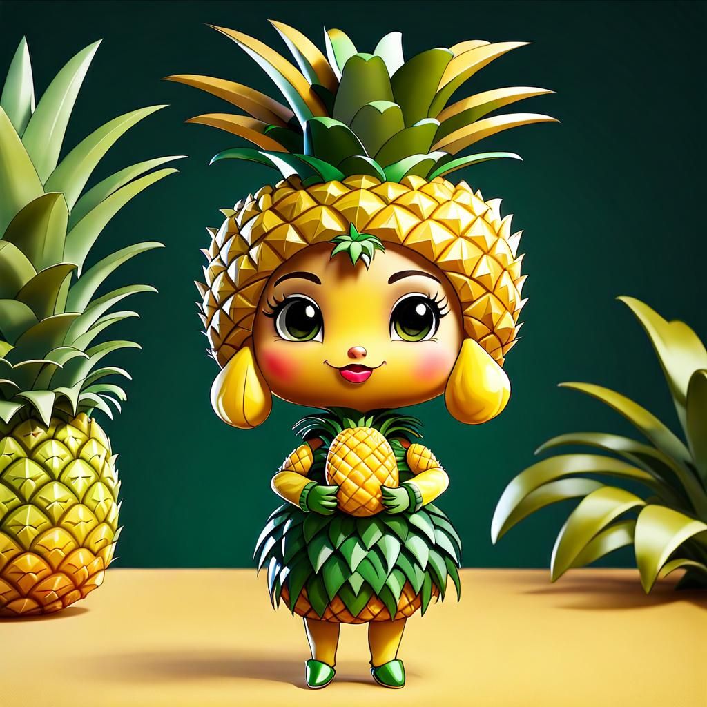 Pineapple Princess  by @Regent of Westie-ros 