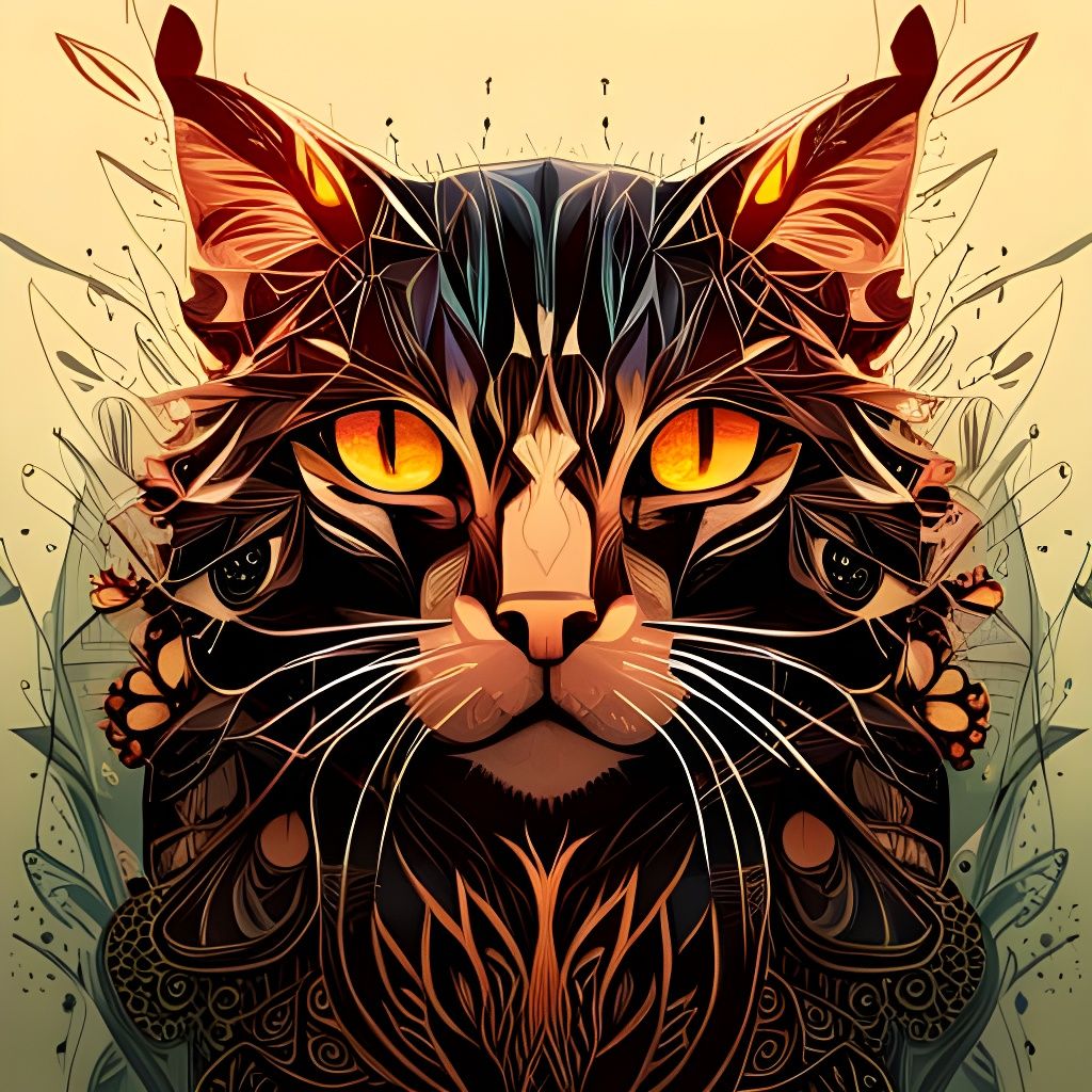 the cat