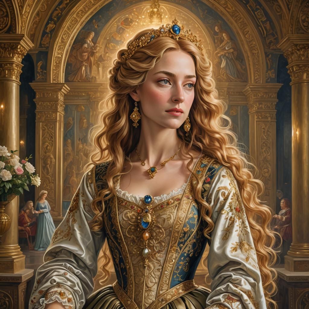 Simonetta Vespucci  by @R