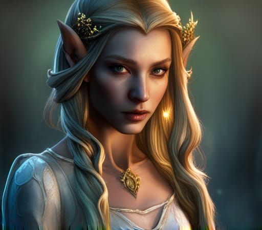 Galadriel - AI Generated Artwork - NightCafe Creator