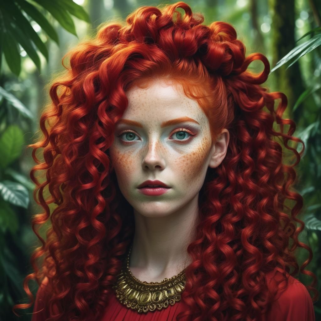 Red hair   by @AnungUnRama