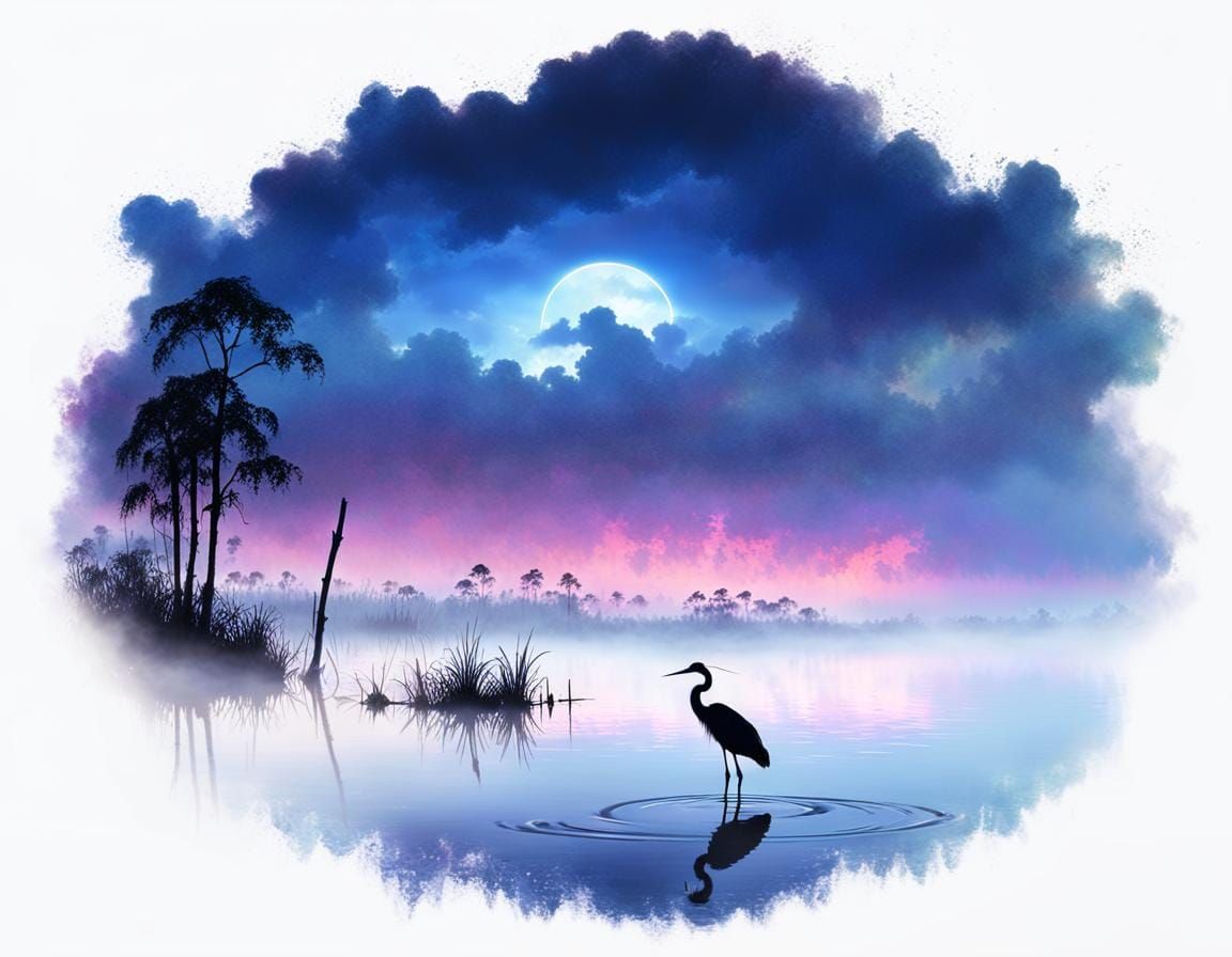 Twilight Tranquility  by @Alicia Hopkins