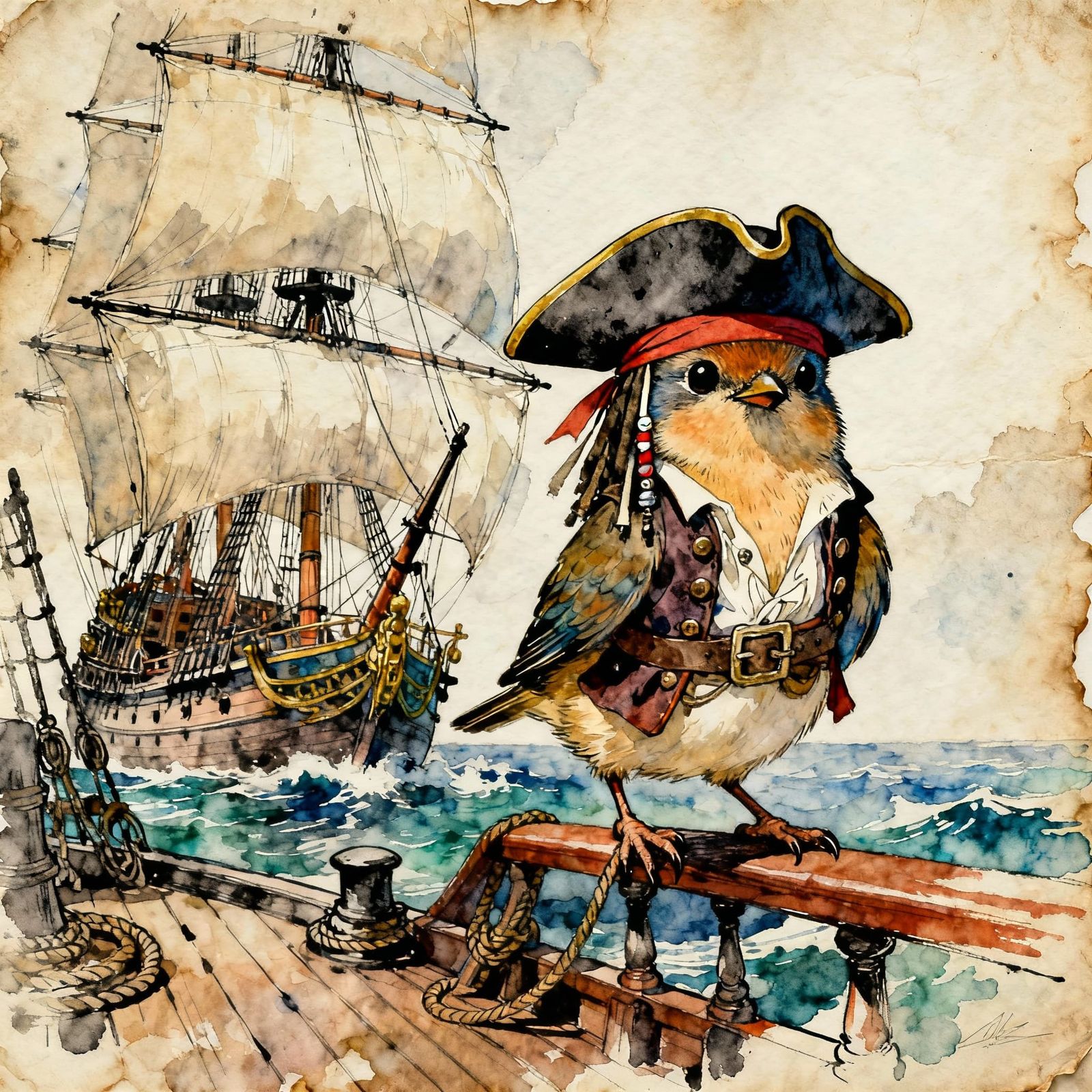 Pirate Jack  by @DAIV