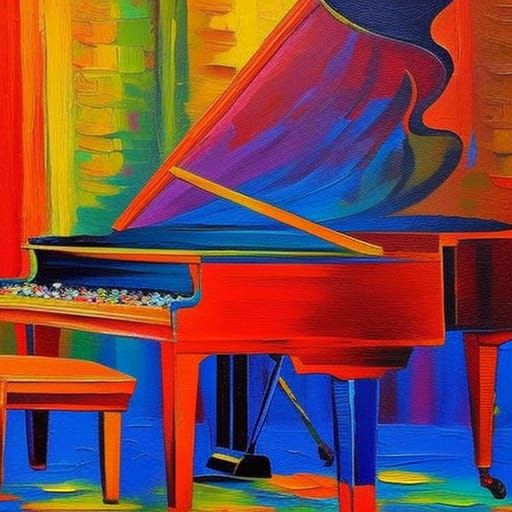 piano - AI Generated Artwork - NightCafe Creator