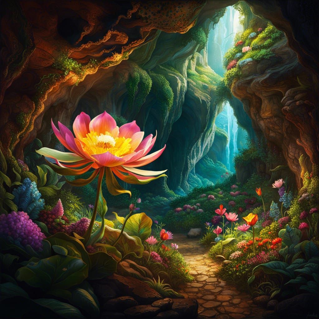 Luminous Bloom in Serenity  by @Shelly