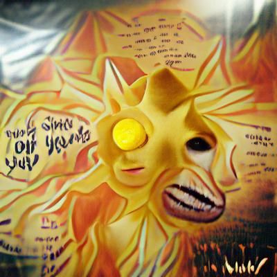 You shone like the sun artwork