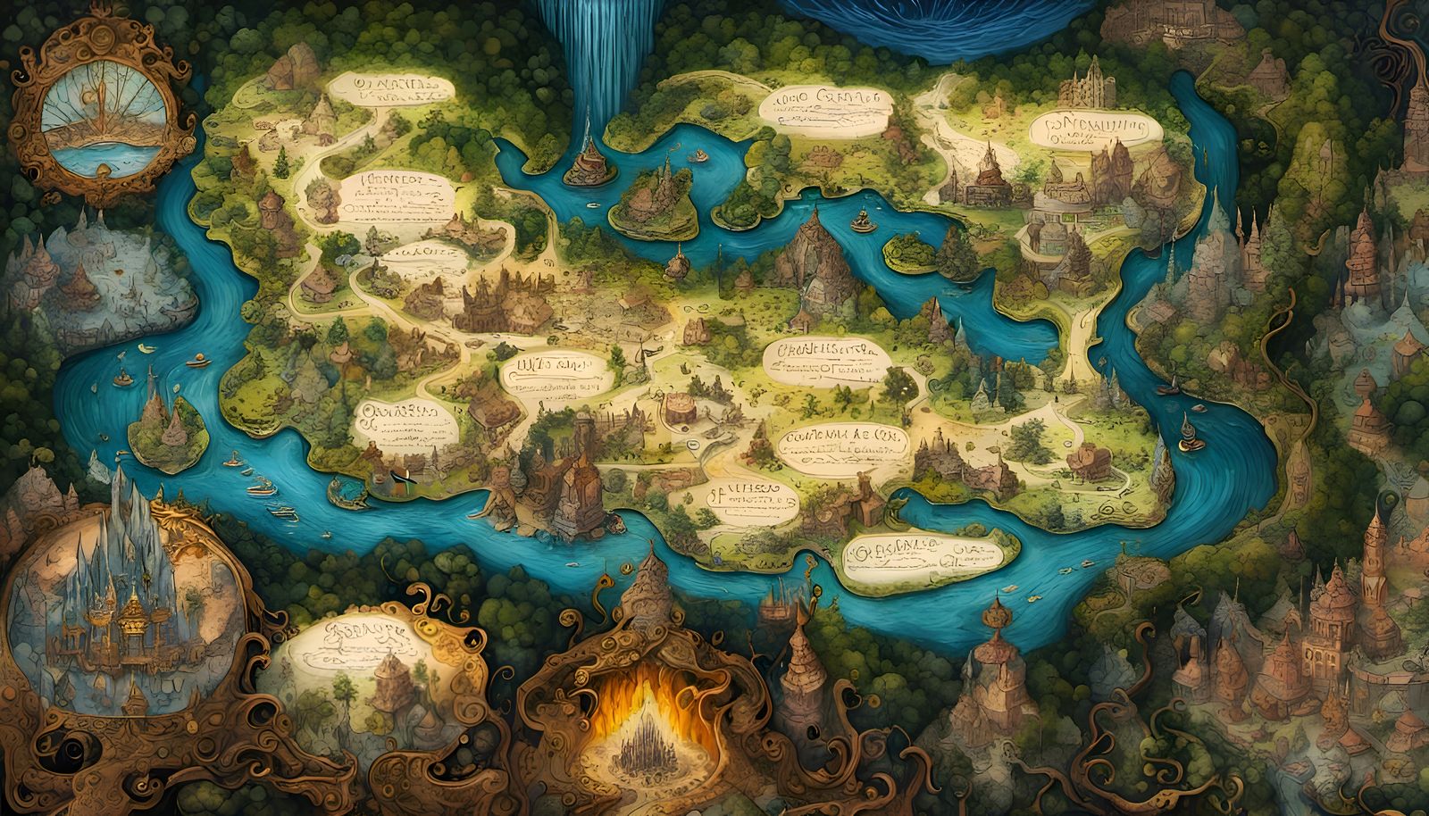 The Map That Will Go In The Front Of That Book I Still Inten...