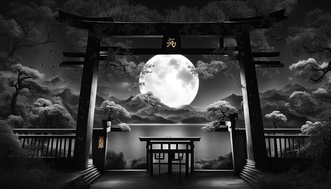 Manga Church Scene in Anime Style