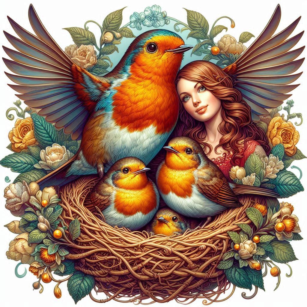 Proud Robin parents blooper