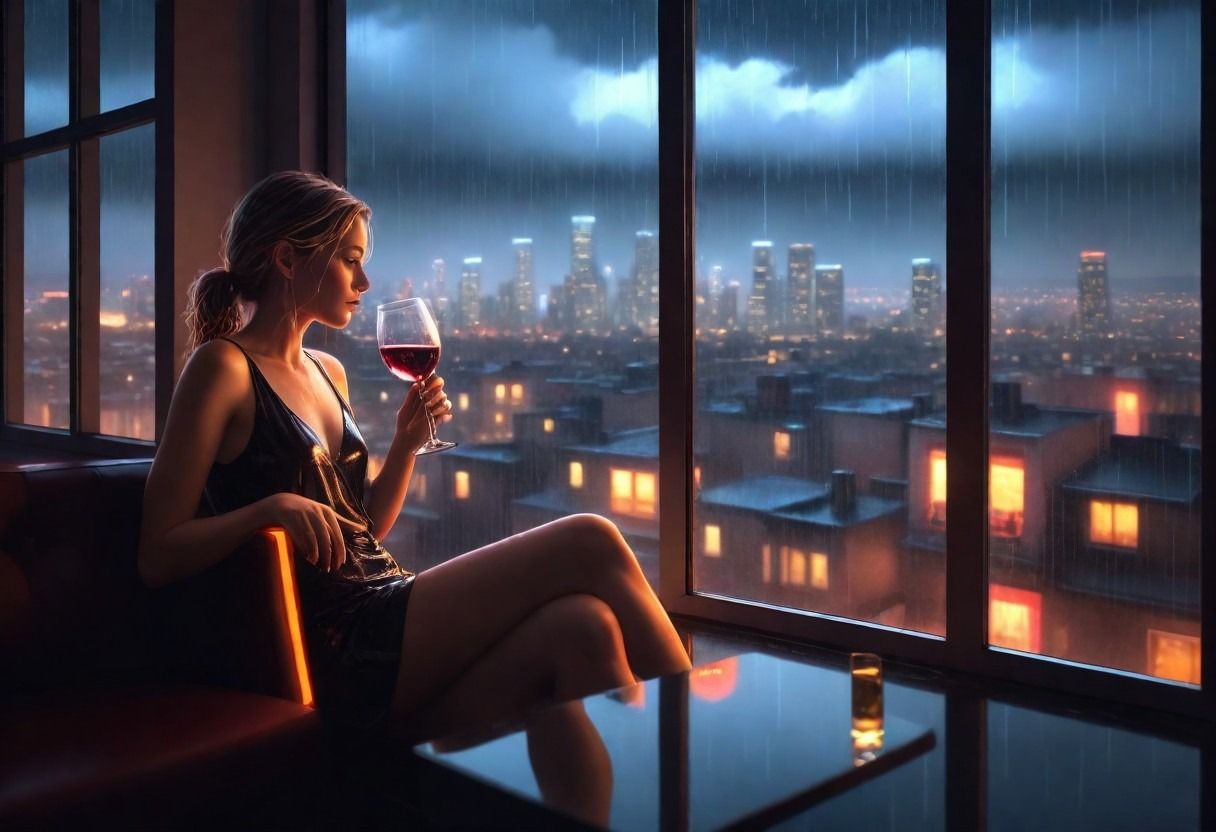 Twilight Musings: Savoring Solitude in the Rain