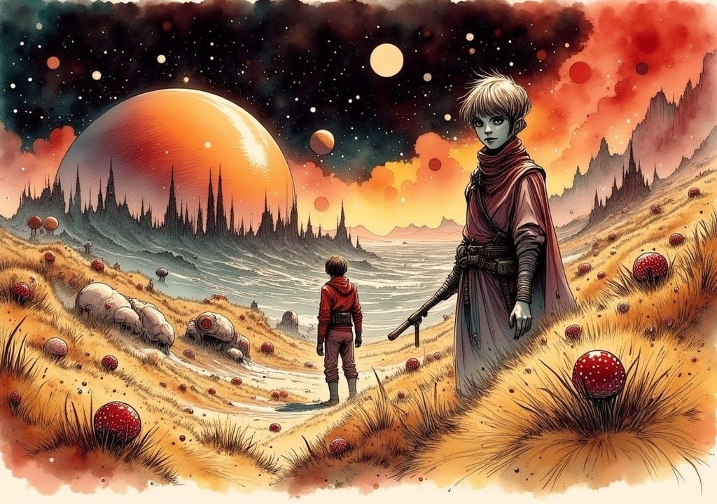 <lora:Alfa Caeli:1.0>